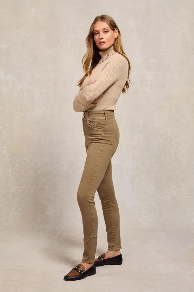 Women Jodhpur Jean Taupe Holland Cooper Jeans Women Jodhpur Jean Taupe Holland Cooper Jeans