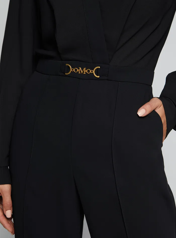 Women Jumpsuits and Rompers GUESS Marciano Black Lillibeth Jumpsuit Women Jumpsuits and Rompers GUESS Marciano Black Lillibeth Jumpsuit