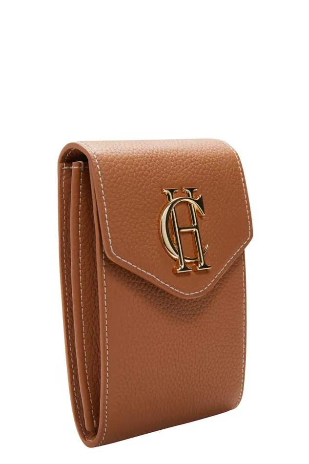 Women Knightsbridge Phone Pouch Tan Gold Holland Cooper Bags Women Knightsbridge Phone Pouch Tan Gold Holland Cooper Bags