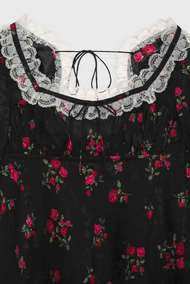 Women Kristen Slip Dress Black For Love and Lemons Lingerie Women Kristen Slip Dress Black For Love and Lemons Lingerie