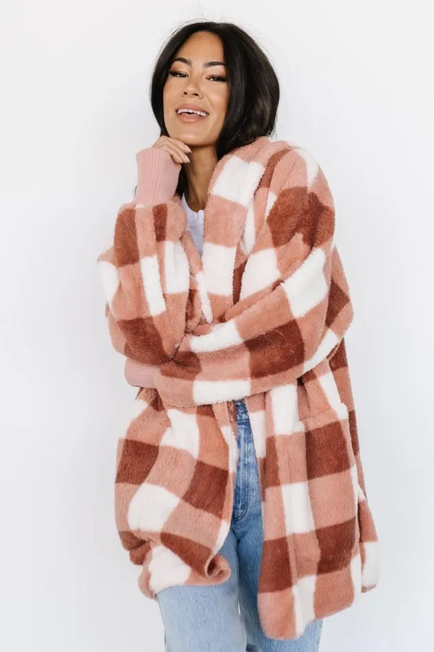 Women Lincoln Teddy Cardigan Berry White Baltic Born Cardigans Women Lincoln Teddy Cardigan Berry White Baltic Born Cardigans