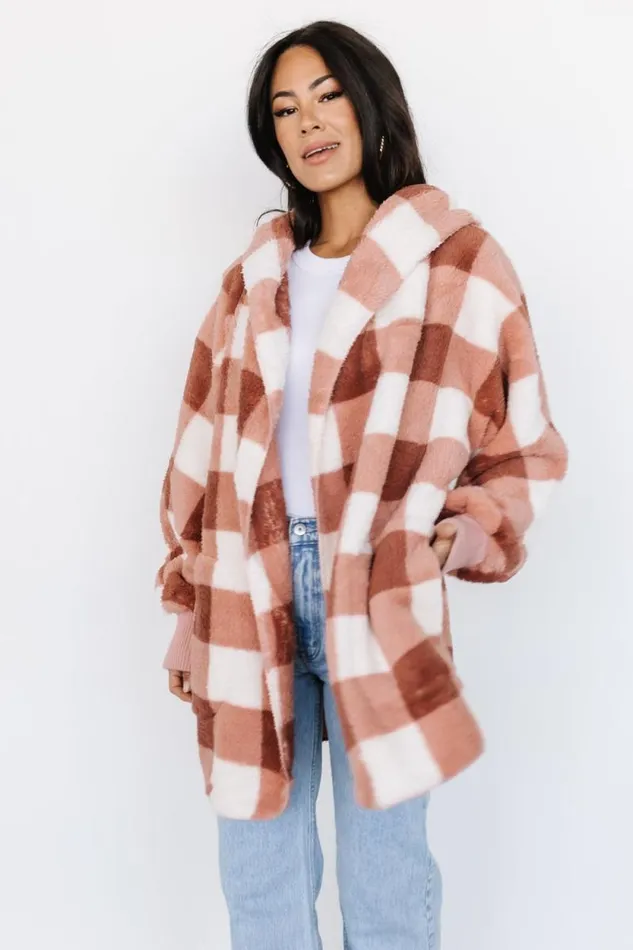 Women Lincoln Teddy Cardigan Berry White Baltic Born Cardigans Women Lincoln Teddy Cardigan Berry White Baltic Born Cardigans