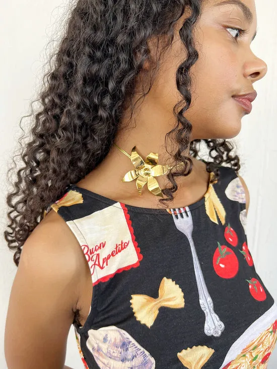 Women Lisa Says Gah Evie Flower Necklace Gold Jewelry