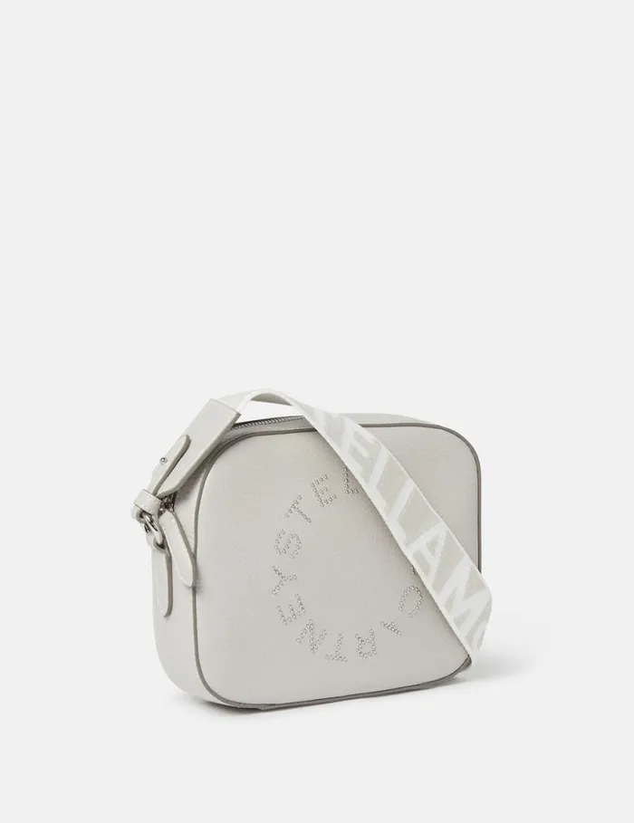 Women Logo Camera Crossbody Bag Fog Grey Stella McCartney Mini Bags And Clutches Women Logo Camera Crossbody Bag Fog Grey Stella McCartney Mini Bags And Clutches