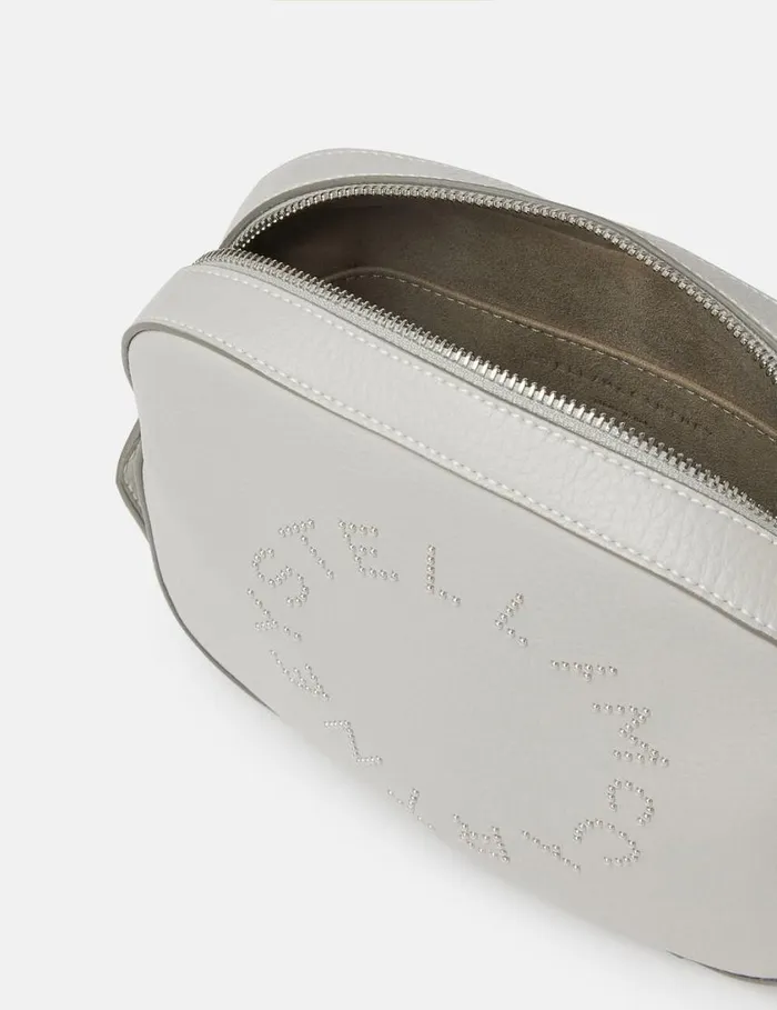 Women Logo Camera Crossbody Bag Fog Grey Stella McCartney Mini Bags And Clutches Women Logo Camera Crossbody Bag Fog Grey Stella McCartney Mini Bags And Clutches