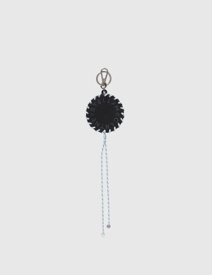 Women Logo Keychain Black Stella McCartney Keyring And Charms