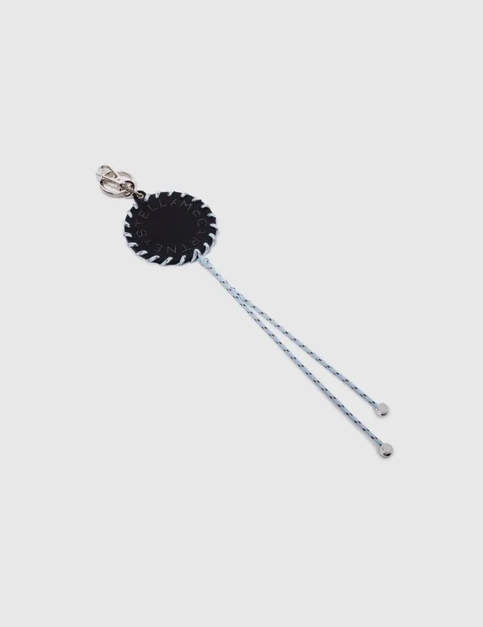 Women Logo Keychain Black Stella McCartney Keyring And Charms