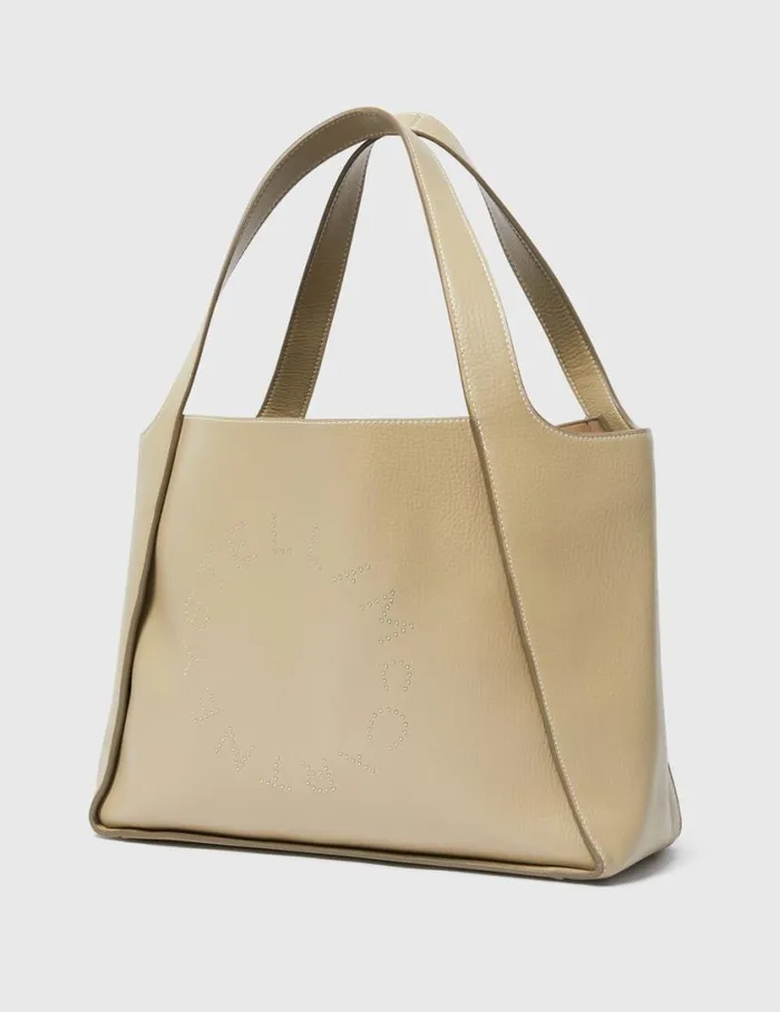 Women Logo Large Tote Bag Bamboo Stella McCartney Shoulder Bags Women Logo Large Tote Bag Bamboo Stella McCartney Shoulder Bags