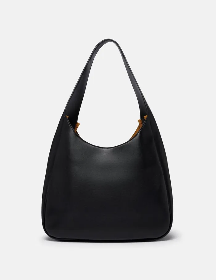 Women Logo Slouchy Hobo Tote Bag Pitch Black Stella McCartney TopHandle Bags Women Logo Slouchy Hobo Tote Bag Pitch Black Stella McCartney TopHandle Bags