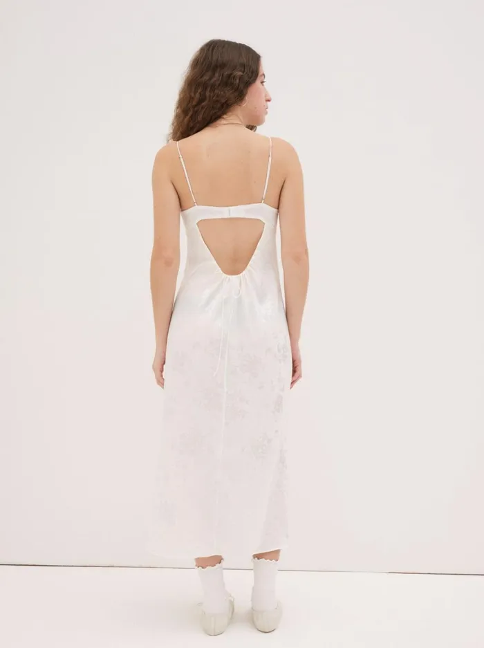Women Lola Midi Slip Dress White For Love and Lemons Dresses Women Lola Midi Slip Dress White For Love and Lemons Dresses