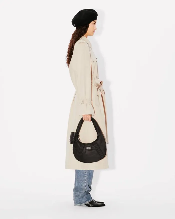 Women Long Kimono Trench Beige Kenzo Jackets And Coats