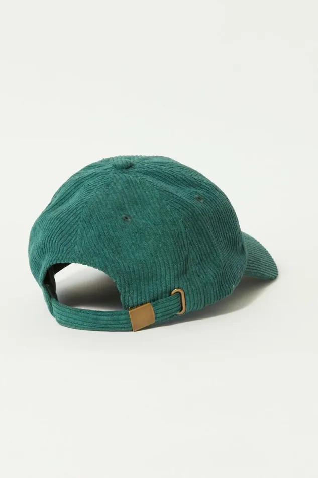 Women Lucky Brand Hats Cordurory Coca Cola Basbeball Dark Green