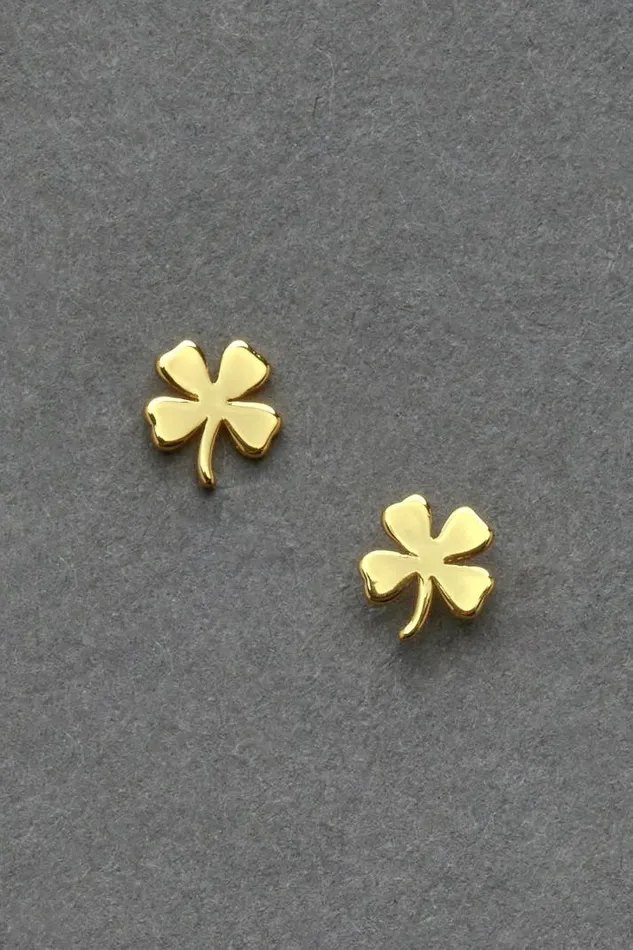 Women Lucky Brand Jewelry Lucky Stud Earring Gold
