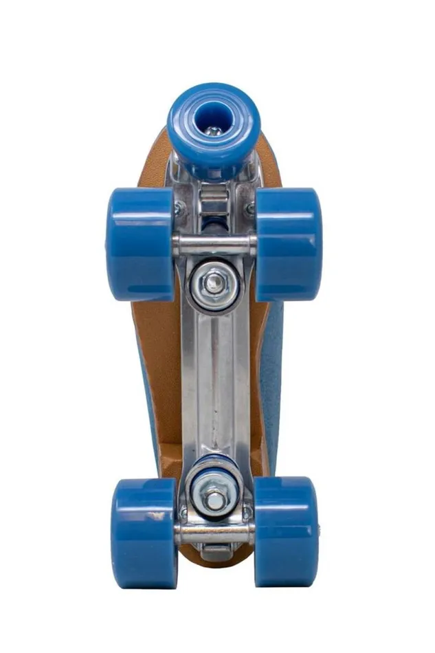 Women Lucky Brand Roller Skates Lucky Denim Roller Skate Medium Dark Blue