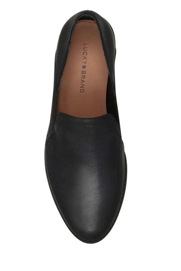 Women Lucky Brand Shoes Ellopy Loafer Black