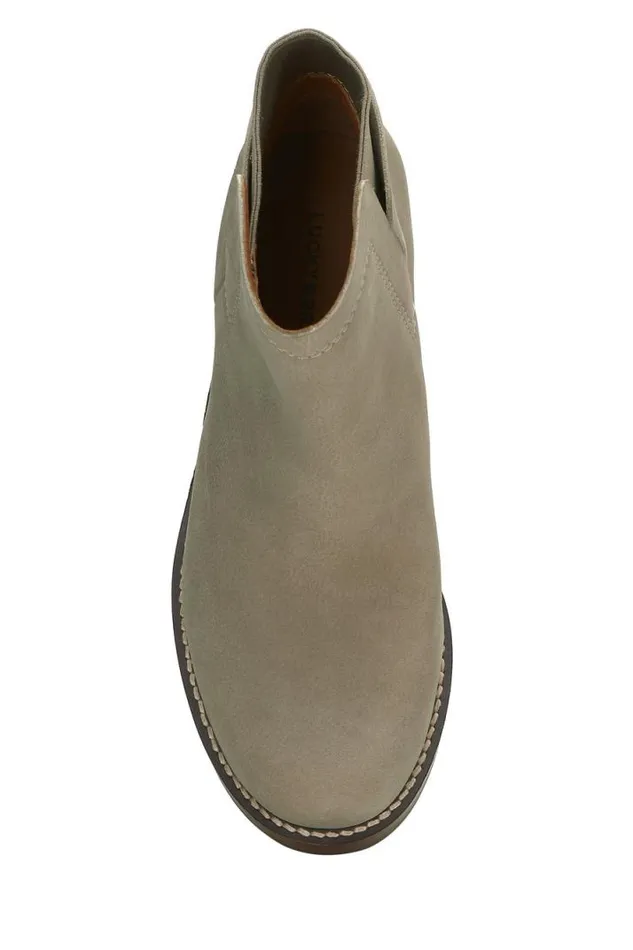 Women Lucky Brand Shoes Hirsi Bootie Open Grey