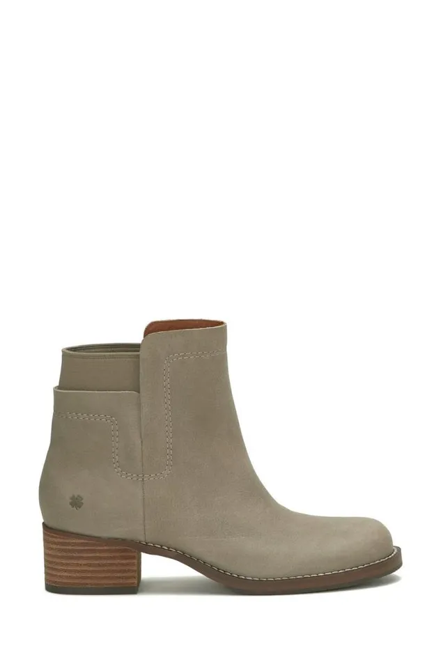 Women Lucky Brand Shoes Hirsi Bootie Open Grey