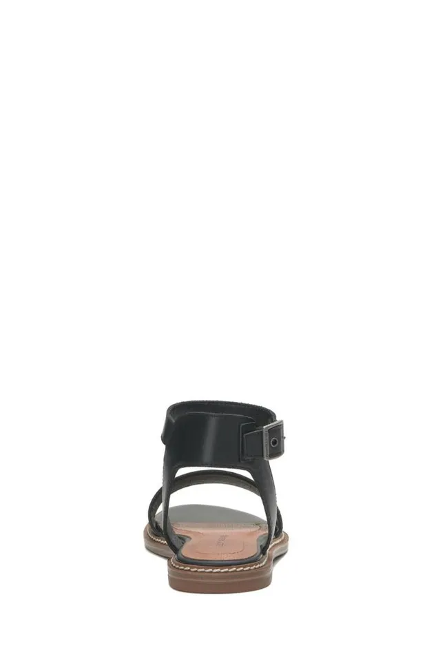 Women Lucky Brand Shoes Kimaya Ankle Strap Sandal Black