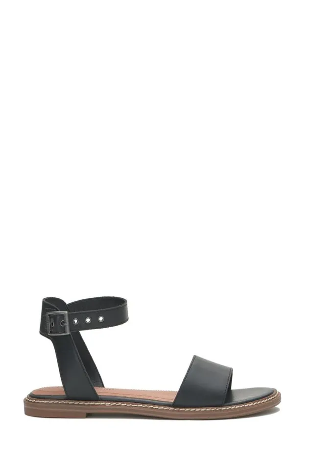 Women Lucky Brand Shoes Kimaya Ankle Strap Sandal Black