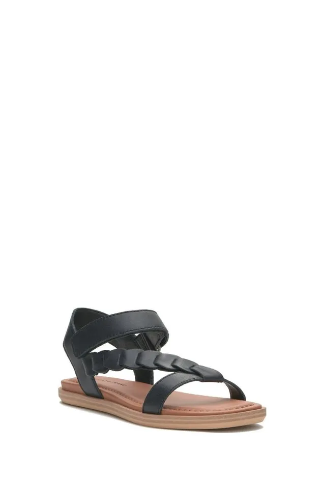 Women Lucky Brand Shoes Natany Braided Sandal Black