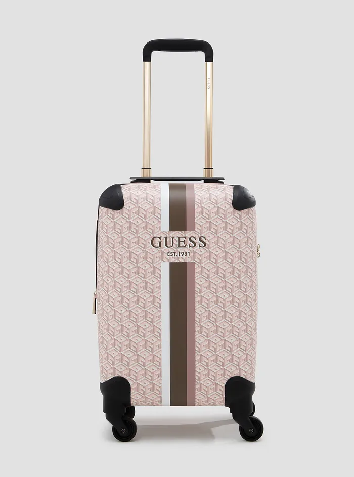Women Luggage and Travel Bags GUESS Rose Logo Wilder 45cm Suitcase