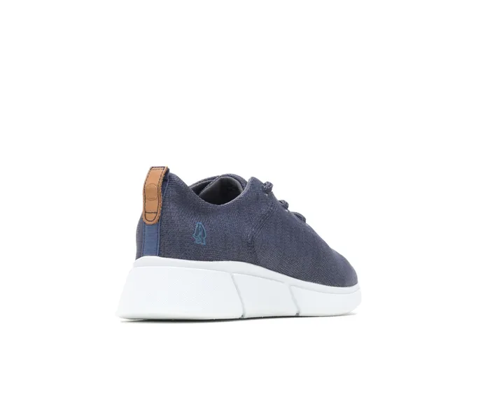 Women Makenna Lace Up Navy Heathered Sneakers Hush Puppies