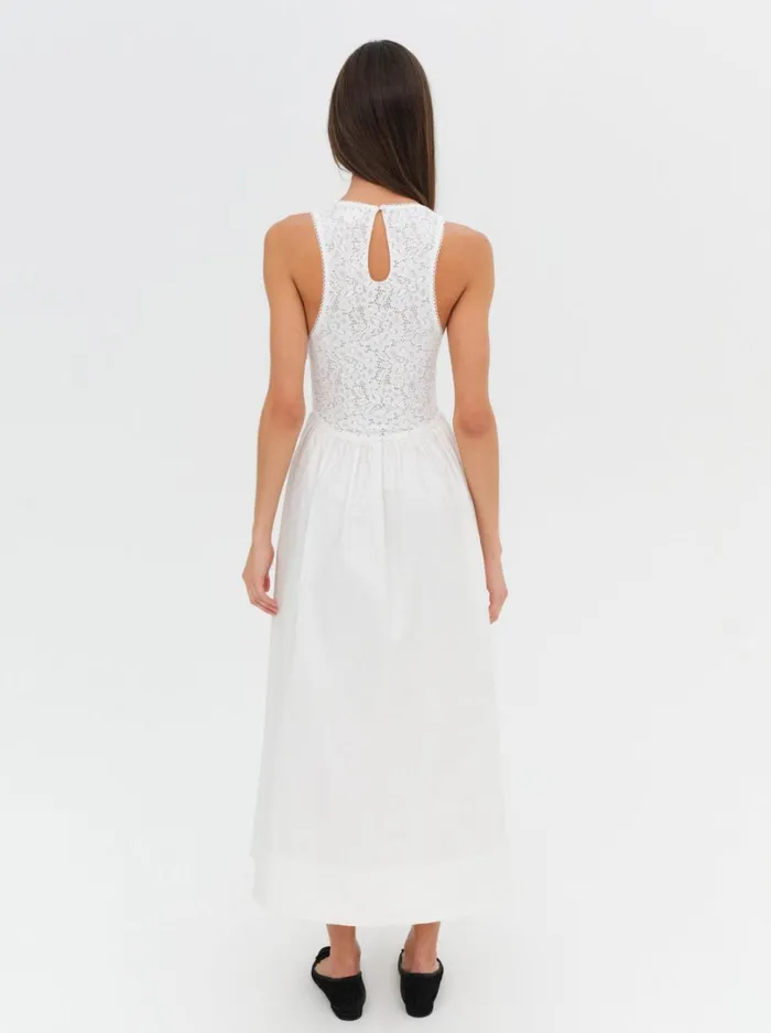 Women Mandy Midi Dress White For Love and Lemons Dresses Women Mandy Midi Dress White For Love and Lemons Dresses