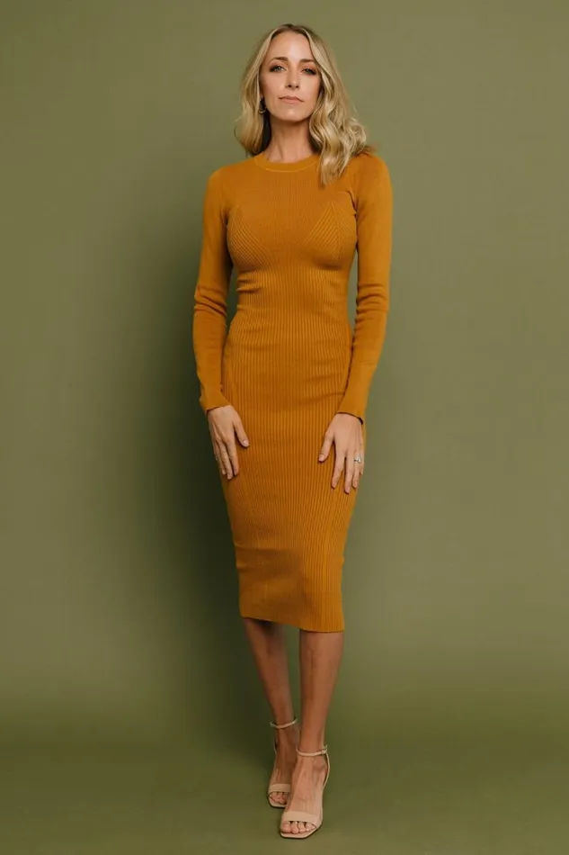 Women Manhattan Ribbed Sweater Dress Camel Baltic Born Sweaters Women Manhattan Ribbed Sweater Dress Camel Baltic Born Sweaters