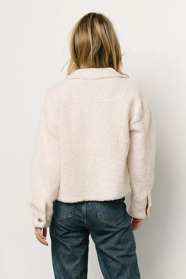 Women Mar Boucle Jacket Ivory Baltic Born Outerwear Women Mar Boucle Jacket Ivory Baltic Born Outerwear