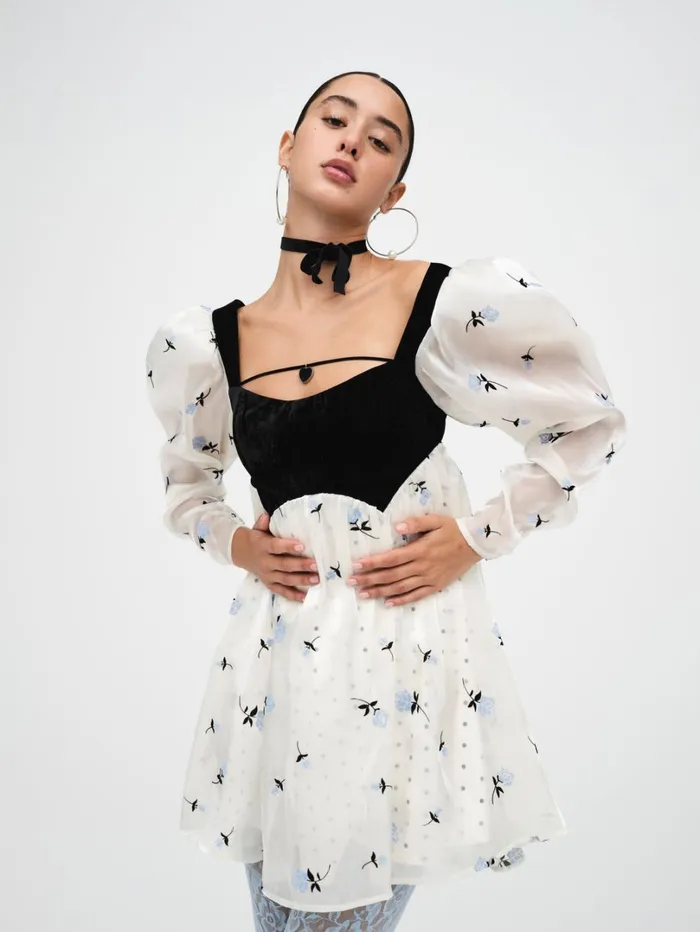 Women Marcella Mini Dress White For Love and Lemons Dresses Women Marcella Mini Dress White For Love and Lemons Dresses