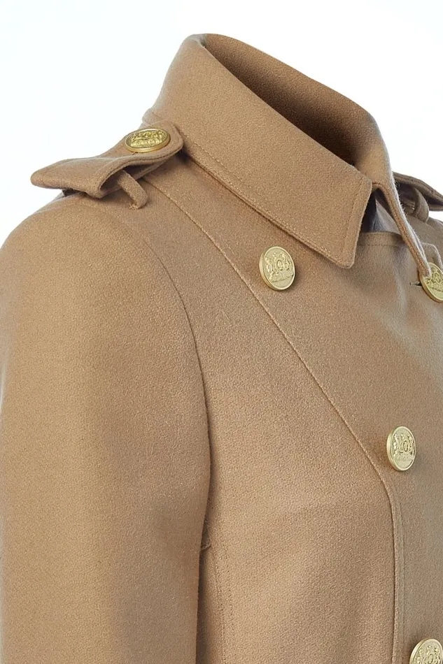 Women Marlborough Trench Coat Camel Holland Cooper Tailoring