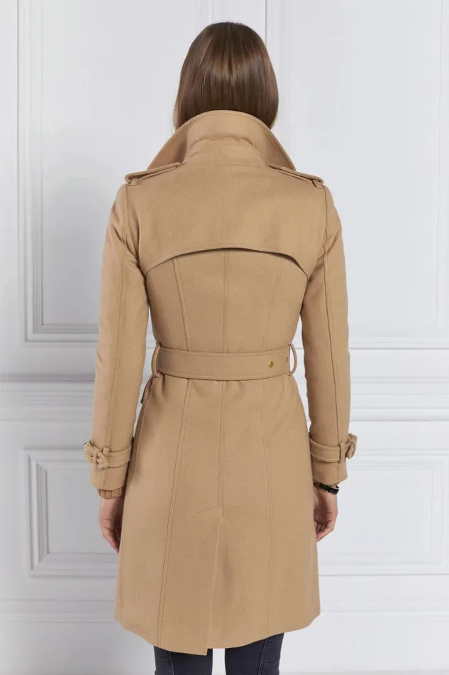 Women Marlborough Trench Coat Camel Holland Cooper Tailoring