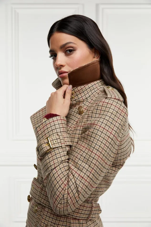 Women Marlborough Trench Coat Charlton Tweed Holland Cooper Tailoring