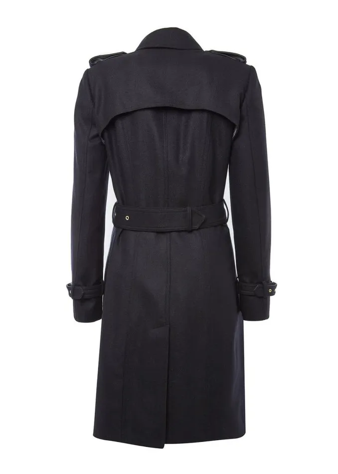 Women Marlborough Trench Coat Soft Navy Holland Cooper Tailoring