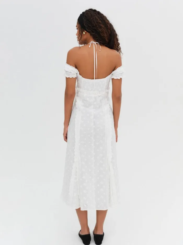 Women Marlowe Midi Dress White For Love and Lemons Dresses Women Marlowe Midi Dress White For Love and Lemons Dresses