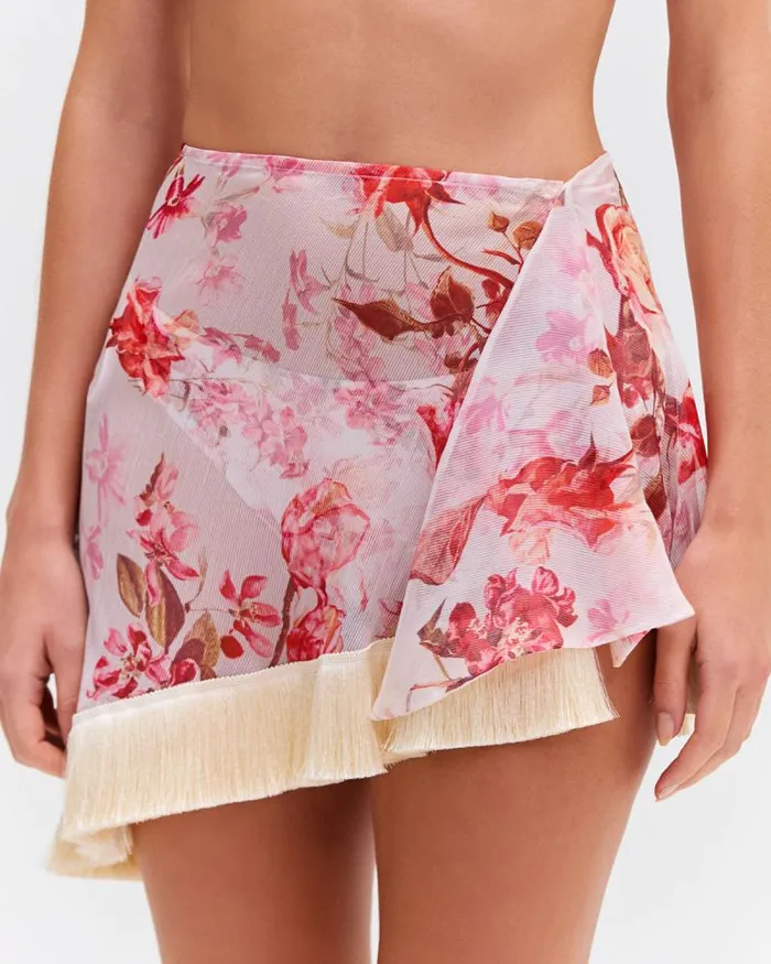 Women Matching Sets PatBO Floral Haze Mini Sarong EXCLUSIVE Vapor
