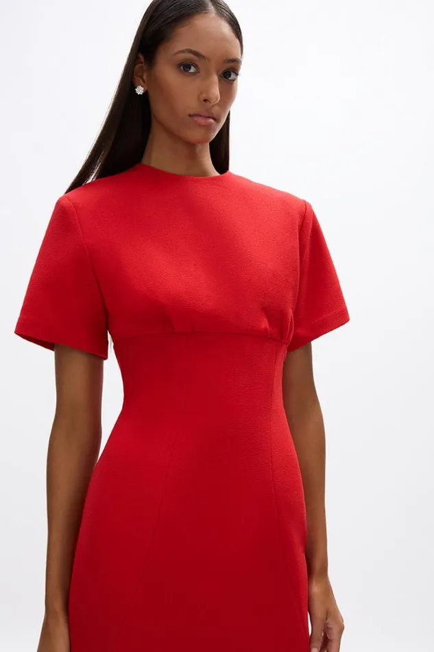 Women Maxi Dresses Rachel Gilbert Dover Gown Red Women Maxi Dresses Rachel Gilbert Dover Gown Red