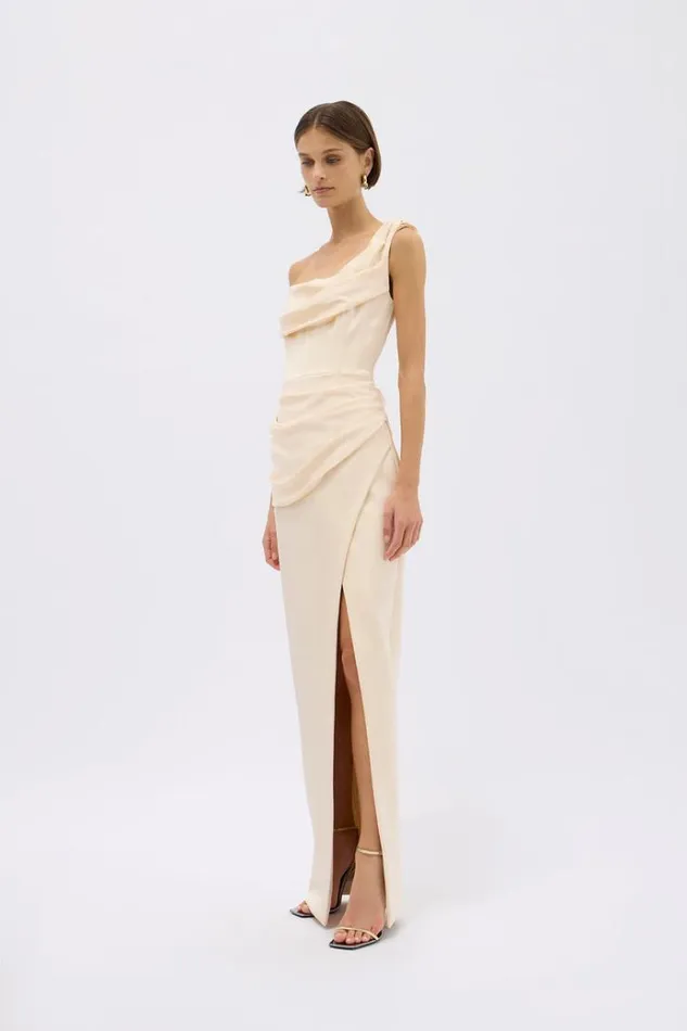 Women Maxi Dresses Rachel Gilbert DUKE GOWN Women Maxi Dresses Rachel Gilbert DUKE GOWN
