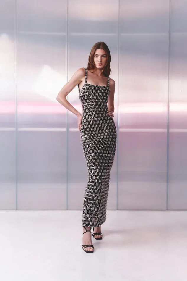 Women Maxi Dresses Rachel Gilbert NIXON GOWN Women Maxi Dresses Rachel Gilbert NIXON GOWN