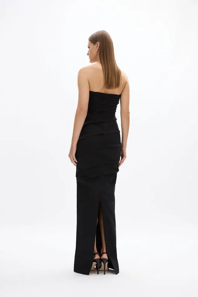 Women Maxi Dresses Rachel Gilbert Ren Gown Black