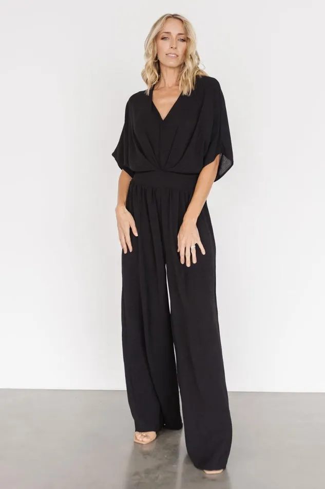 Women Maxwell Jumpsuit Black Baltic Born Jumpsuits and Rompers