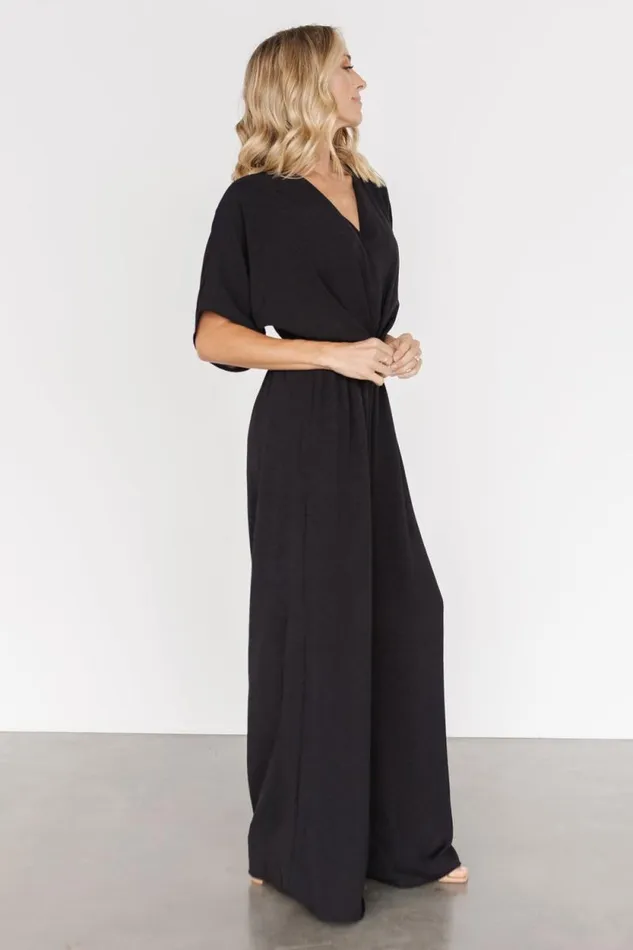 Women Maxwell Jumpsuit Black Baltic Born Jumpsuits and Rompers