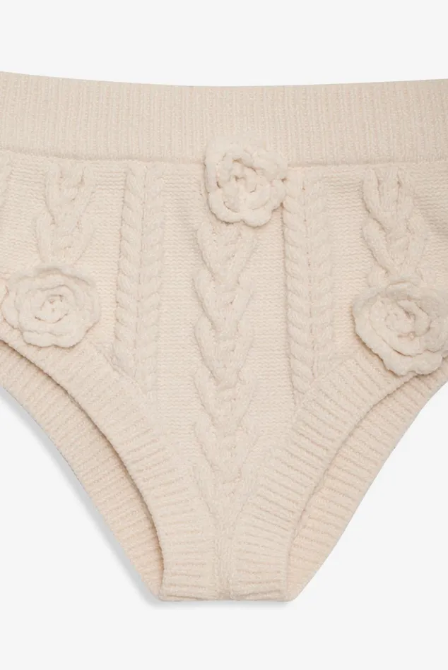 Women Mel Knit Panty White For Love and Lemons Knitwear Women Mel Knit Panty White For Love and Lemons Knitwear