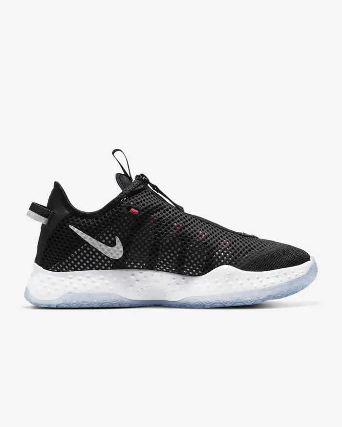 WomenMen Nike All Shoes PG 4 Blacklight Smoke Greywhite