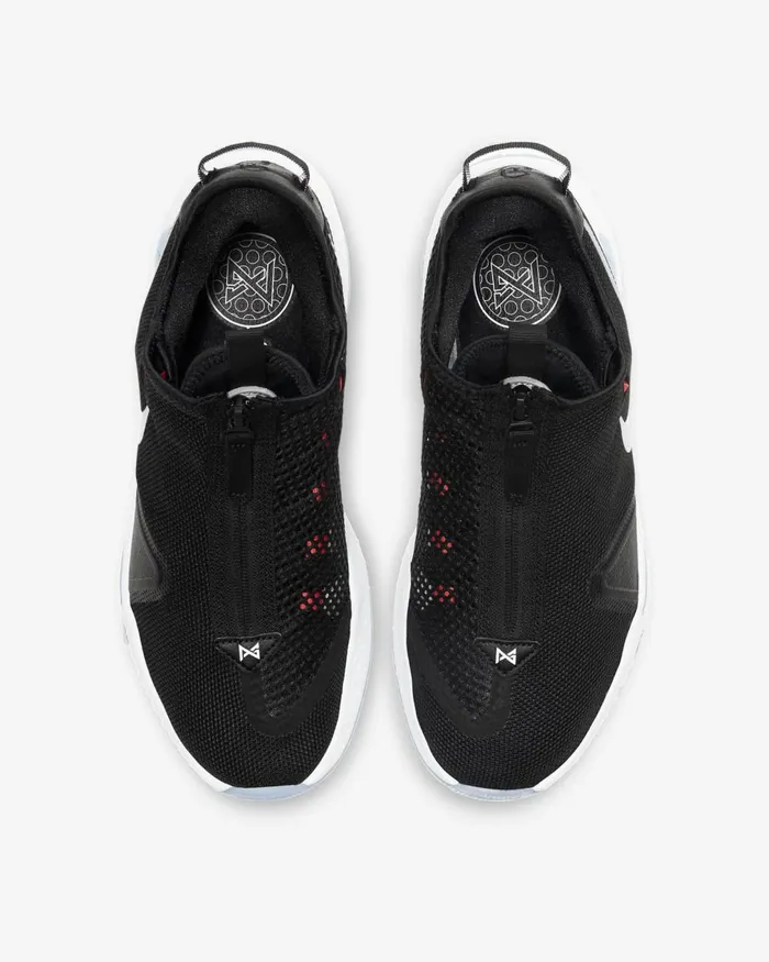WomenMen Nike All Shoes PG 4 Blacklight Smoke Greywhite