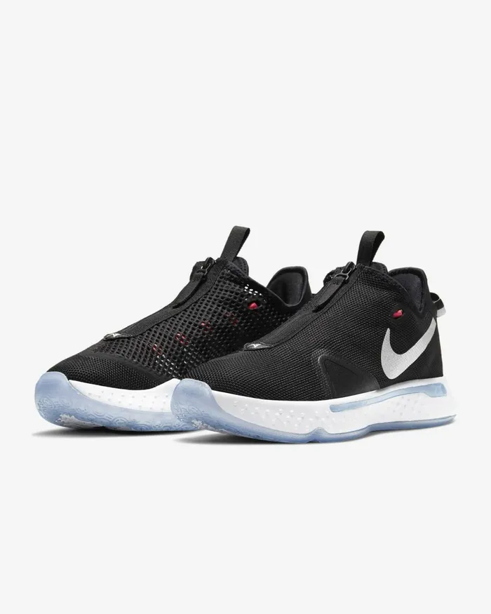 WomenMen Nike All Shoes PG 4 Blacklight Smoke Greywhite