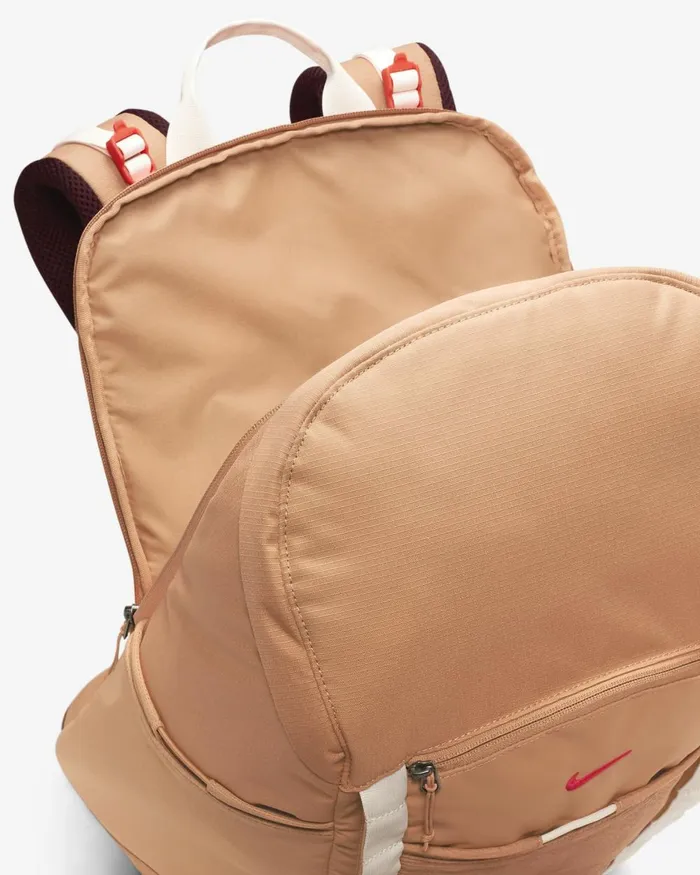 WomenMen Nike Bags And Backpacks Hike Amber Brownnight Maroonbright Crimson