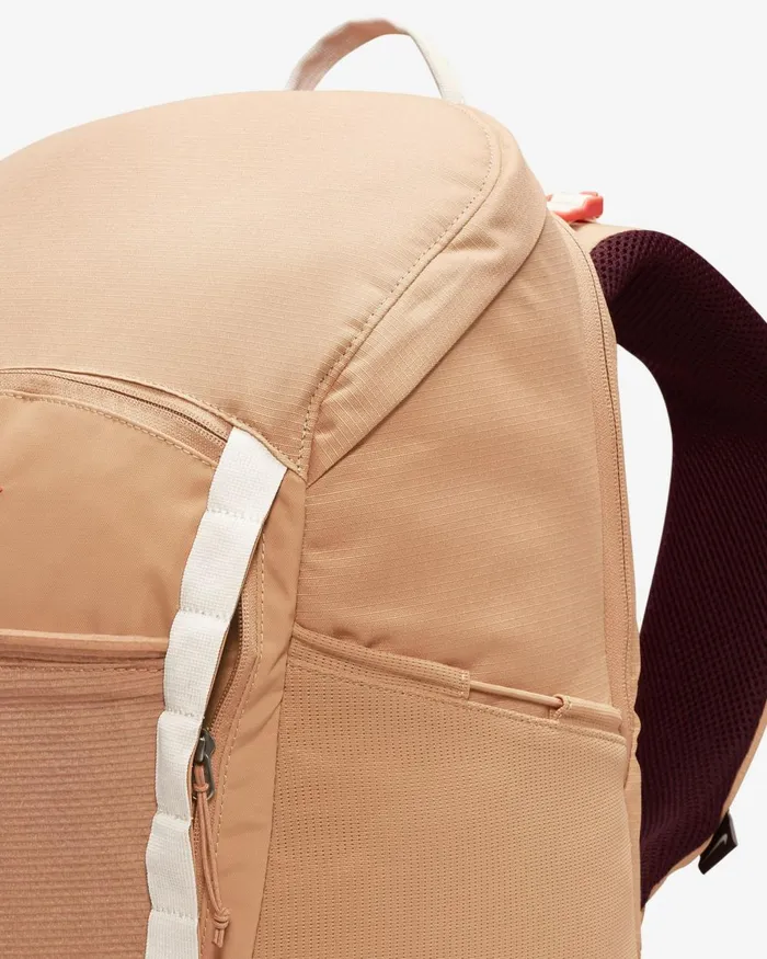 WomenMen Nike Bags And Backpacks Hike Amber Brownnight Maroonbright Crimson