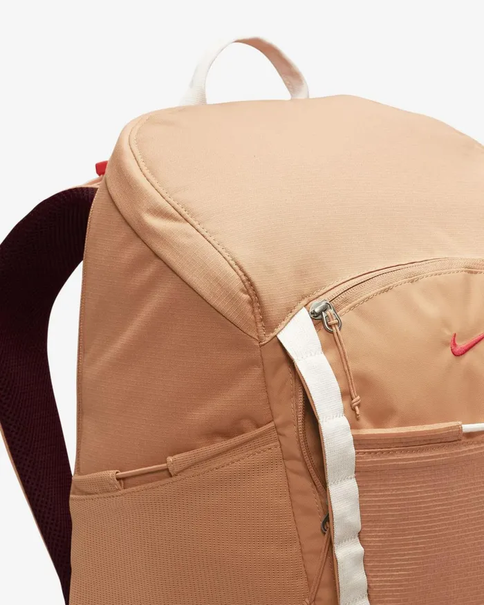 WomenMen Nike Bags And Backpacks Hike Amber Brownnight Maroonbright Crimson