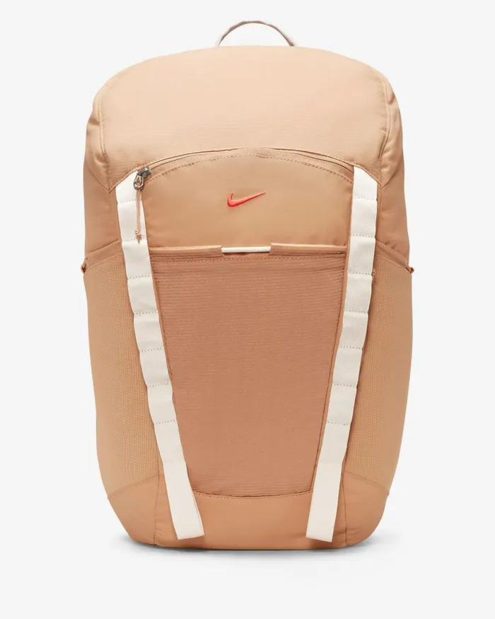 WomenMen Nike Bags And Backpacks Hike Amber Brownnight Maroonbright Crimson